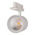 Светильник светодиодный трековый трехфазный JazzWay 3P PTR 7030 30W 4000K 3300Lm 36° WH IP40 белый изображение 1