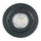 Светодиодный светильник Feron AL540 5W 4000K 400Lm черный, круглый встраиваемый d65/D75x16mm изображение 1