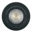 Светодиодный светильник Feron AL540 12W 4000K 960Lm черный, круглый встраиваемый d95/D115x16mm изображение 1