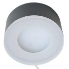 Светильник потолочный Feron HL456 под лампу GX53 230V max 12W черный D100x50mm изображение 1