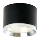 Светильник потолочный Feron HL459 под лампу GX53 230V max 12W черный + хром D82x60mm изображение 1
