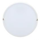 Светильник светодиодный ИЭК LED ДПО 2011Д 12Вт 4200K 1140Lm IP54 круг белый с акустическим датчиком изображение 1