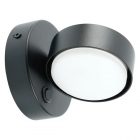 Светильник настенный Feron HL4601 GX53 230V max 12W черный D110x100mm изображение 1