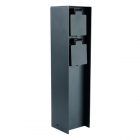 Розетка уличная Feron TM200 2х2P+E 16A IP44 70х70х300мм, черный изображение 1