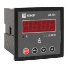 Амперметр цифровой на панель EKF однофазный 0,05-5А АС 0,5 72х72х80мм изображение 1