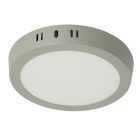 Светильник светодиодный накладной Feron AL504 12W 4000К 960Lm круглый серый D160x24mm изображение 1