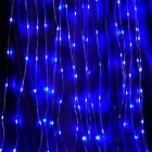 Светодиодная гирлянда занавес Feron CL28 Водопад 450LED 3*3м 5,4W синий 230V IP44 сетевой шнур 3м изображение 1