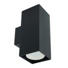 Светильник настенный Feron ML1740 Quad под лампу MR16 35W 230V 2*GU10 черный изображение 1