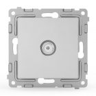 Розетка TV оконечная Tokov Electric Pixel 1DB 5-2150МГц алюминий изображение 1
