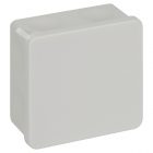 Распаячная коробка ЭРА KOR-100-100-50-9g-P-2MP 100х100х50 двухкомпонентная HF УФ прямой серая изображение 1