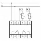 Регулятор температуры CRT-02 100-264В AC/DC, от -50 до +150 гр., 16А, гистерезис 0,5-25°С, 2NO/NC изображение 2