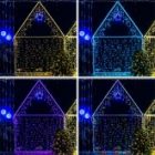 Гирлянда Нить 10м 100LED RGB 230 В IP65 свечение с динамикой (при использовании контроллера) изображение 5