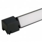 Трековый светодиодный светильник AL232 MattFold 30W 4000K 2100Lm 120° однофазный, черный изображение 6