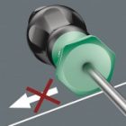 Отвертка плоская Wera шлицевая 1.2 x 7.0 x 150mm Kraftform Comfort 1334 изображение 4