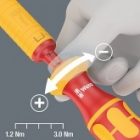 Отвертка ручка-держатель Wera изолированная динамометрическая 0,3 - 1,2 Nm Kraftform 7440 VDE 1000V изображение 2