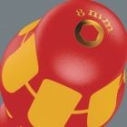 Изолированная торцевая отвертка-ключ Wera 7.0 x 125mm Kraftform 190 i VDE 1000V изображение 3