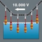 Изолированная отвертка Wera звездочка TORX TX10 x 80mm Kraftform Plus 167 i VDE 1000V изображение 4