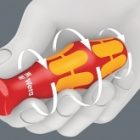 Отвертка Knipex диэлектрическая шлиц 4,0х0,8мм 100мм тонкий стержень VDE 1000V изображение 7
