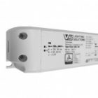 LED драйвер VS ECXd 350.130 18W 220-240/26-52V 94–86мА DIM L153x41x32mm изображение 4