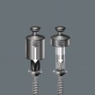 Изолированная крестовая отвертка Wera PH1 x 80mm зауженный стержень Kraftform 162 iS PH VDE 1000V изображение 8