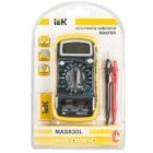 Мультиметр цифровой ИЭК Master MAS830L изображение 2