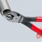Кусачки боковые Knipex 250мм повышенной мощности фосфатированные с однокомпонентными рукоятками изображение 3
