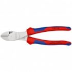 Кусачки боковые Knipex 200мм особой мощности хромированные с друхкомпонентными рукоятками изображение 3
