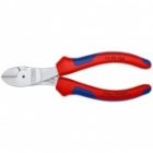 Кусачки боковые Knipex 160мм особой мощности хромированные с друхкомпонентными рукоятками изображение 3