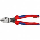 Кусачки боковые Knipex 200мм особой мощности фосфатированные друхкомпонентные рукоятки с кольцом изображение 3