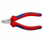 Кусачки боковые Knipex 125мм хромированные с двухкомпонентными рукоятками изображение 3