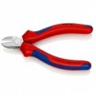 Кусачки боковые Knipex 125мм хромированные с двухкомпонентными рукоятками изображение 2