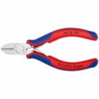 Кусачки боковые Knipex 110мм хромированные с двухкомпонентными рукоятками изображение 3