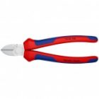 Кусачки боковые Knipex 180мм хромированные с двухкомпонентными рукоятками изображение 3