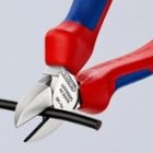 Кусачки боковые Knipex 140мм хромированные с двухкомпонентными рукоятками изображение 6