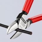 Кусачки боковые Knipex 140мм фосфатированные с однокомпонентными рукоятками изображение 7