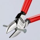 Кусачки боковые Knipex 140мм фосфатированные с однокомпонентными рукоятками изображение 6