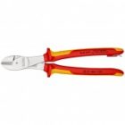 Кусачки диэлектрические Knipex особой мощности 250мм двухкомпонентные ручки с кольцом VDE 1000V изображение 3