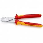 Кусачки диэлектрические Knipex особой мощности 250мм двухкомпонентные ручки VDE 1000V изображение 2