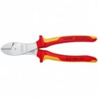 Кусачки диэлектрические Knipex особой мощности 200мм двухкомпонентные ручки VDE 1000V изображение 3