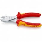 Кусачки диэлектрические Knipex особой мощности 180мм двухкомпонентные ручки VDE 1000V изображение 2