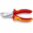 Кусачки диэлектрические Knipex особой мощности 160мм двухкомпонентные ручки VDE 1000V изображение 2