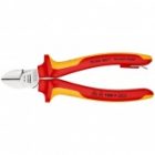 Кусачки диэлектрические Knipex 160мм двухкомпонентные ручки со страховочным кольцом VDE 1000V изображение 3