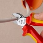 Кусачки диэлектрические Knipex 160мм двухкомпонентные ручки VDE 1000V изображение 5