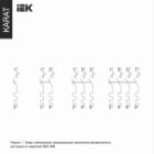 Автоматический выключатель ИЭК ВА 47-60M 2Р 10А 6 кА характеристика С (автомат электрический) изображение 4