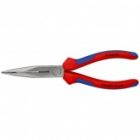 Длинногубцы Knipex изогнутые с режущими кромками 160мм фосфатированные двухкомпонентные рукоятки изображение 3