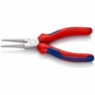 Круглогубцы прямые Knipex 160мм хромированные с двухкомпонентными рукоятками изображение 2