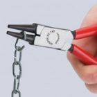 Круглогубцы прямые Knipex 140мм фосфатированные с однокомпонентными рукоятками изображение 2