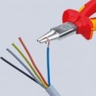 Круглогубцы прямые Knipex 140мм фосфатированные с однокомпонентными рукоятками изображение 3