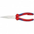 Длинногубцы Knipex прямые с режущими кромками 200мм хромированные со страховочным кольцом изображение 3
