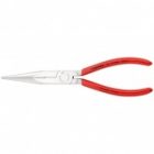 Длинногубцы Knipex прямые с режущими кромками 200мм хромированные с однокомпонентными рукоятками изображение 3